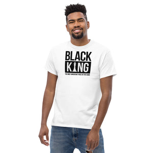 Men's  Black King heavyweight tee