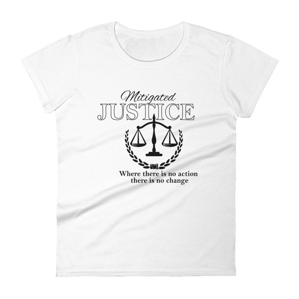 Mitigated Justice Women's short sleeve t-shirt