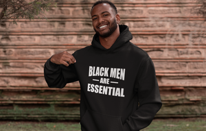 Black Men Are Essential Hoodie