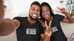 Unapologetically Black Short-Sleeve Unisex T-Shirt