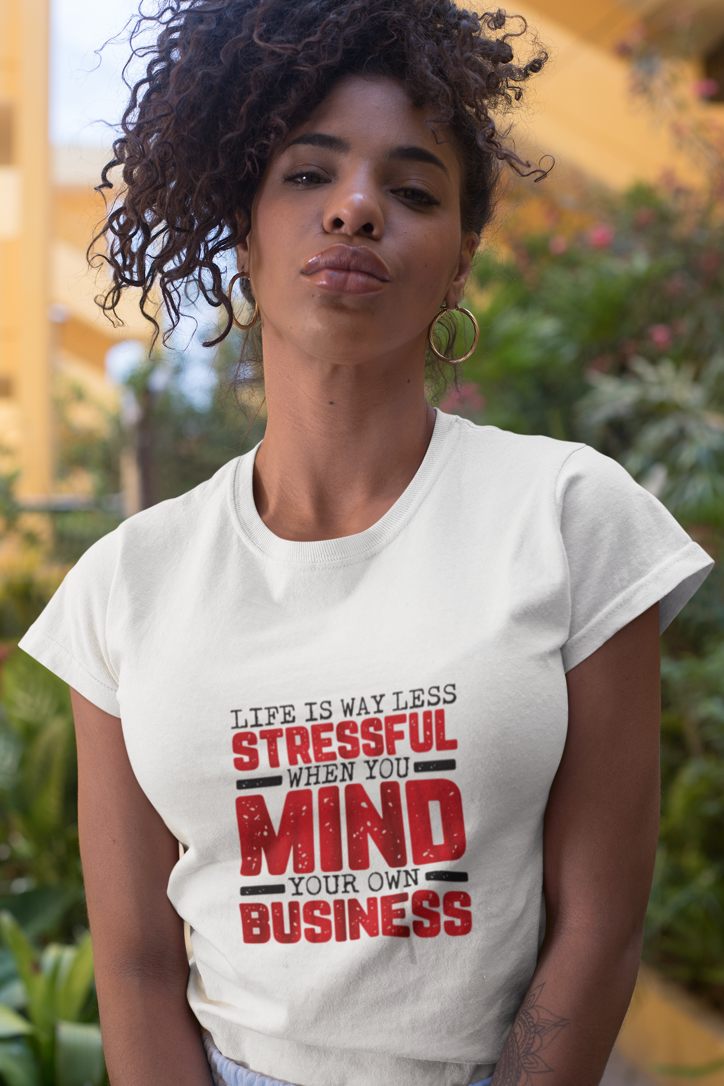 Mind Your Business Women's short sleeve t-shirt